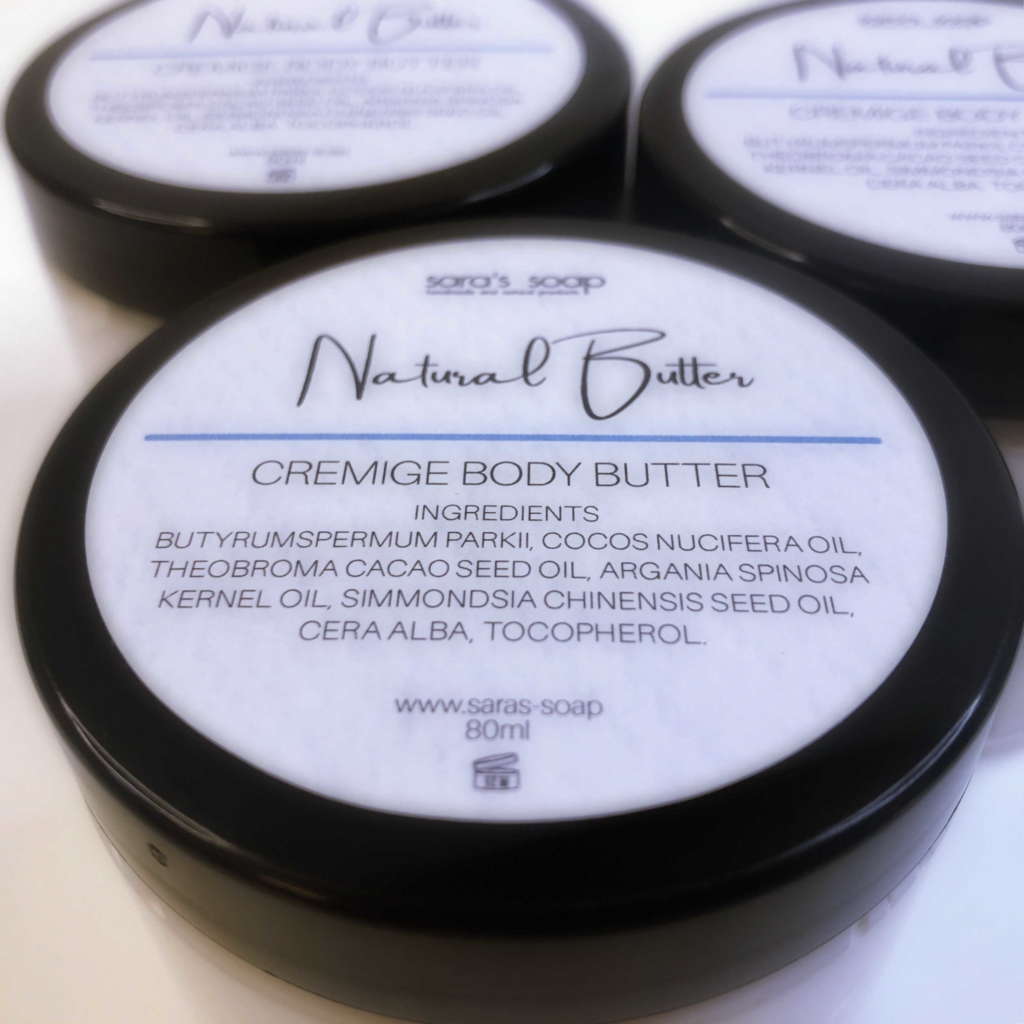 Crème de beurre corporel artisanal